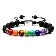 Bracelets Bracelet yoga des 7 chakras | Boutique yoga | Yogshi