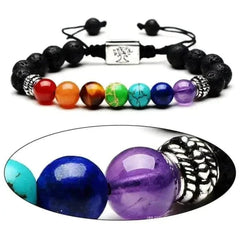 Bracelets Bracelet yoga des 7 chakras | Boutique yoga | Yogshi