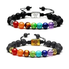 Bracelets Bracelet yoga des 7 chakras | Boutique yoga | Yogshi