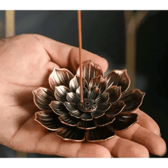 Portes-encens Brûleur d'encens fleur lotus | Boutique yoga | Yogshi
