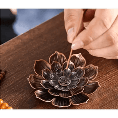 Portes-encens Brûleur d'encens fleur lotus | Boutique yoga | Yogshi