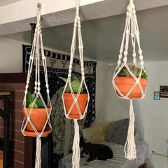 Pots et cache-pots Pot de support plante macramé | Boutique yoga | Yogshi