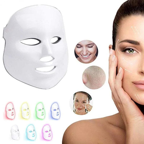 Accessoires cosmétiques Masque LED pour 7 soins du visage | Boutique yoga | Yogshi