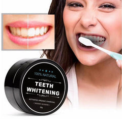 Blanchisseurs de dents Poudre charbon blanchiment dents | Boutique yoga | Yogshi