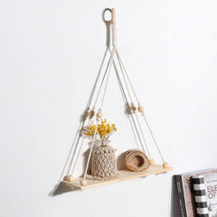 Étagères murales et corniches Étagère suspendue macramé | Boutique yoga | Yogshi