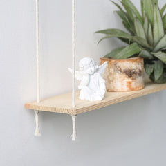 Étagères murales et corniches Étagère suspendue macramé | Boutique yoga | Yogshi
