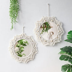 Miroirs Mirroir macrame boho | Boutique yoga | Yogshi
