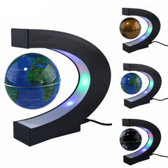 Veilleuses et lampes d'ambiance Globe terrestre en lévitation | Boutique yoga | Yogshi
